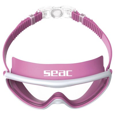 Simmask Benny rosa/vit 3-6 år - Seac