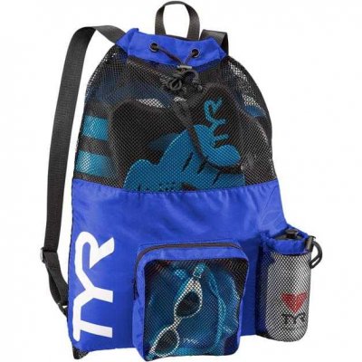 Nätväska big mummy backpack blå/svart - Tyr