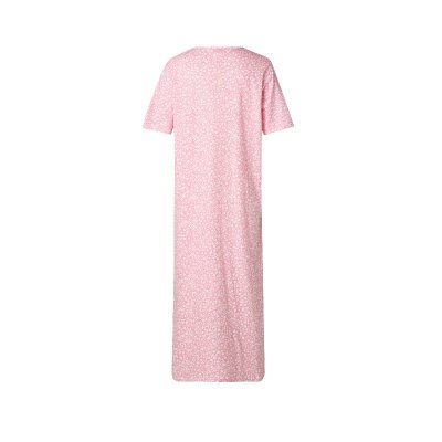 Nattlinne dam rosa från svenska varumärket Amalia. Nattlinne dam är mjuk och skön med bra passform. Korta ärmar