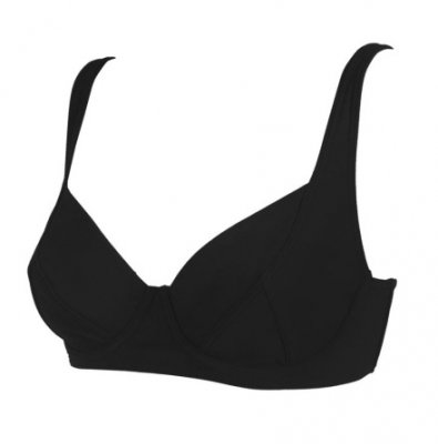 Bikiniöverdel Athena 6 svart E kupa - Panos
