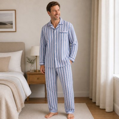 Pyjamas herr i flanell en riktig storsäljare hos simbutiken. Bästa priset på marknaden