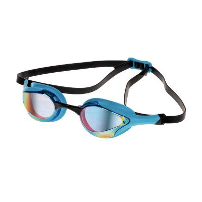 Simglasögon mirror till tävling. Ljusblå simglasögon till tävling från Aquafeel.