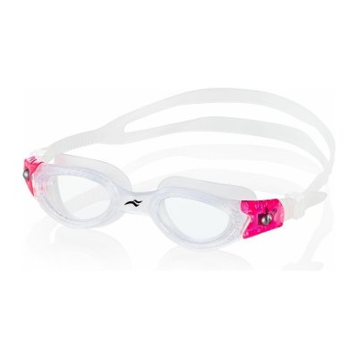 Simglasögon till barn 6-12 år klart glas med rosa. Simglasögonen passar bra till simskolan, simträningen, lätta att dyka