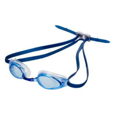 Simglasögon Glide från Aquafeel. Bra simglasögon med klarblå lins, bytbar näsbrygga och snabbjusterande band.