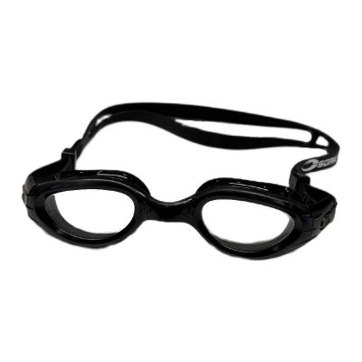 Simglasögon barn 6–12 år svart med klara linser Supervision från Simbutiken