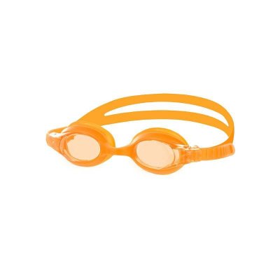 Simglasögon till barn 3-7 år orange från Lane 4. Simglasögonen passar bra till resan, poolen, simskolan och bad och lek.