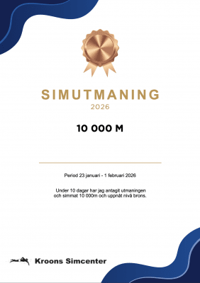 Diplom Simutmaning brons 