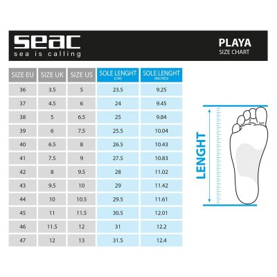 Badskor scarpetta playa svarta - Seac