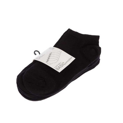 Strumpor svarta i dam modell med låg häl billiga