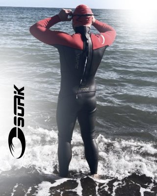 En våtdräkt till herr från Soak med gummi och neopren.