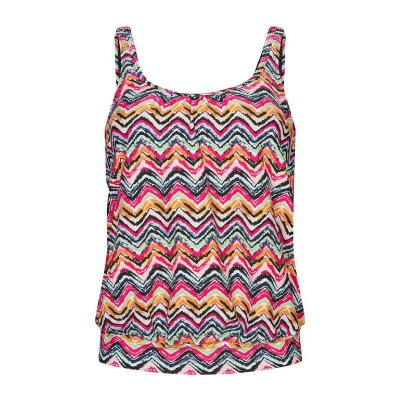 snyggt tankinilinne med mönster i färgen jamaica från Wiki.