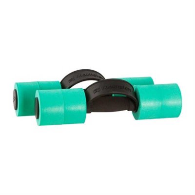 Hantlar till vattenaerobic. Gröna hantlar från Malmsten som passar till vattenaerobic.