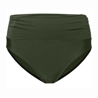 Bikinitrosa i två lägen, olive grön från wiki, finns i flera storlekar för omgående beställning, bikiniunderdel grön