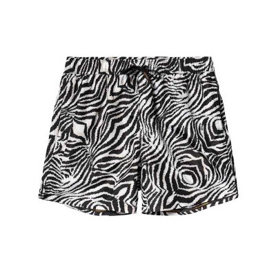 Badshorts herr zebra med dragkedja - Panos Emporio